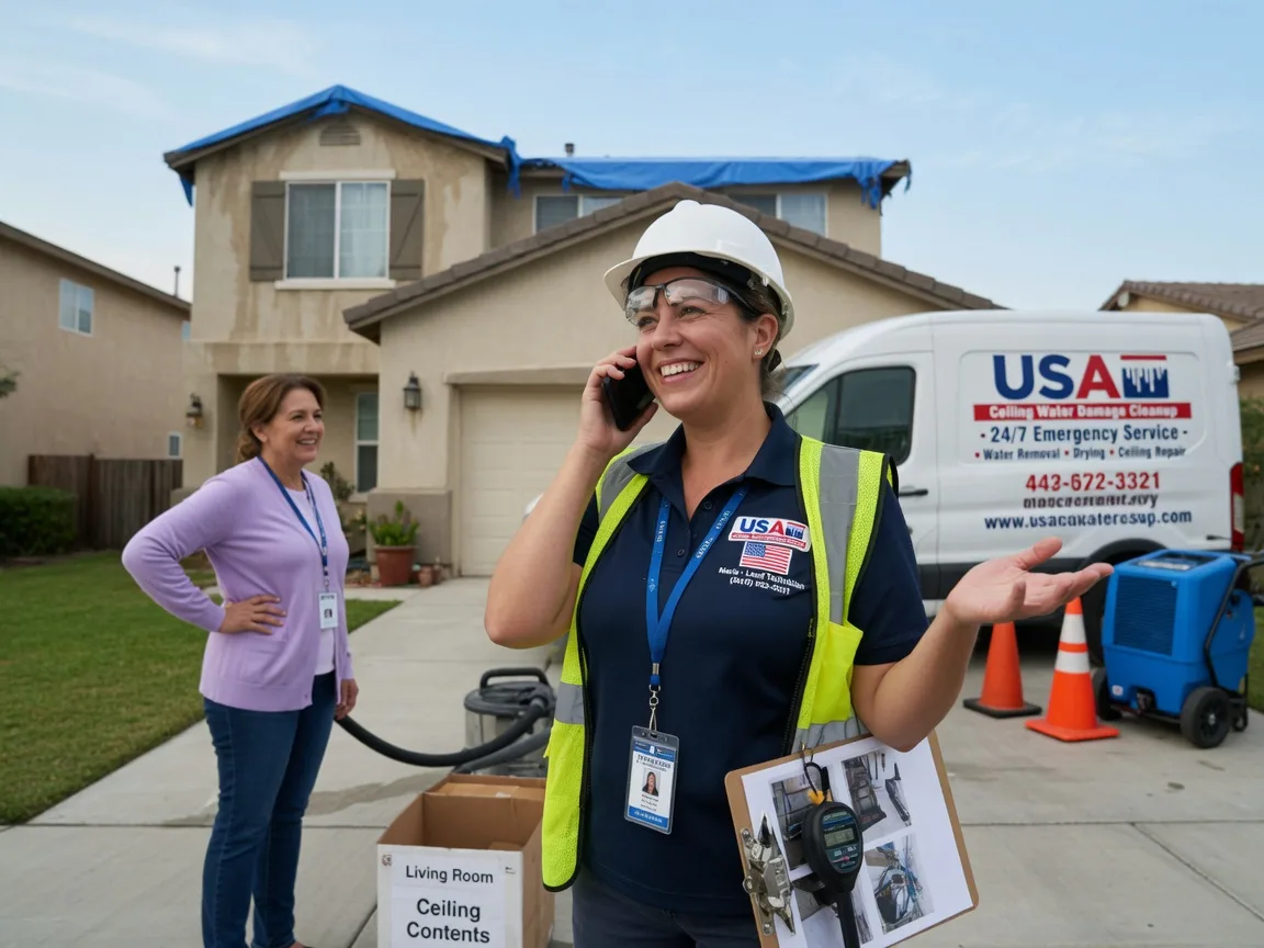 Ceiling Water Damage Restoration Pilot Mound, IA FAQs